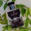 Lustre Ruh perfume on leaves